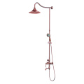 Bathroom Rain Shower Set Hand Shower Rose Gold